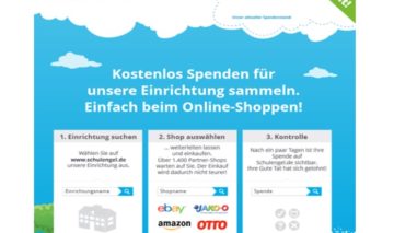 Einkaufen und Gutes tun